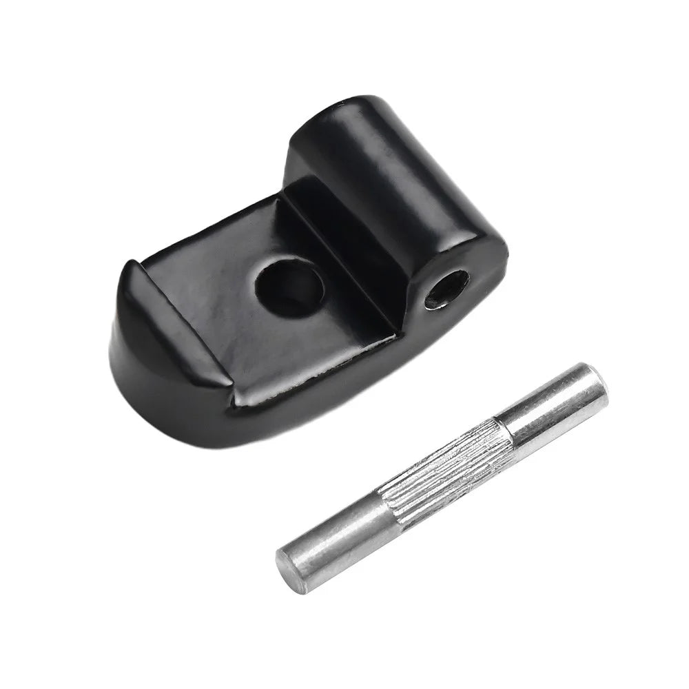LYXM157 For Xiaomi M365 Electric Scooter Front Folding Hook Lock 304 Stainless Steel Buckle Latch Kit - Black - 5