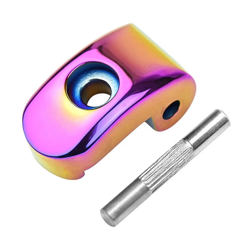 LYXM157 For Xiaomi M365 Electric Scooter Front Folding Hook Lock 304 Stainless Steel Buckle Latch Kit - Colorful - 1
