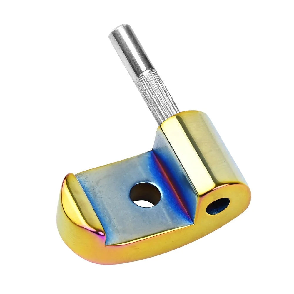 LYXM157 For Xiaomi M365 Electric Scooter Front Folding Hook Lock 304 Stainless Steel Buckle Latch Kit - Colorful - 2