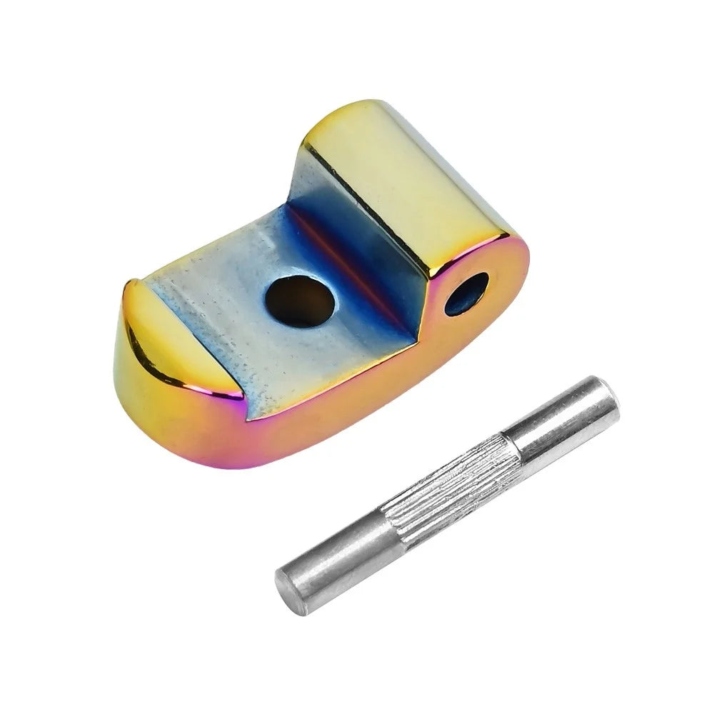 LYXM157 For Xiaomi M365 Electric Scooter Front Folding Hook Lock 304 Stainless Steel Buckle Latch Kit - Colorful - 5