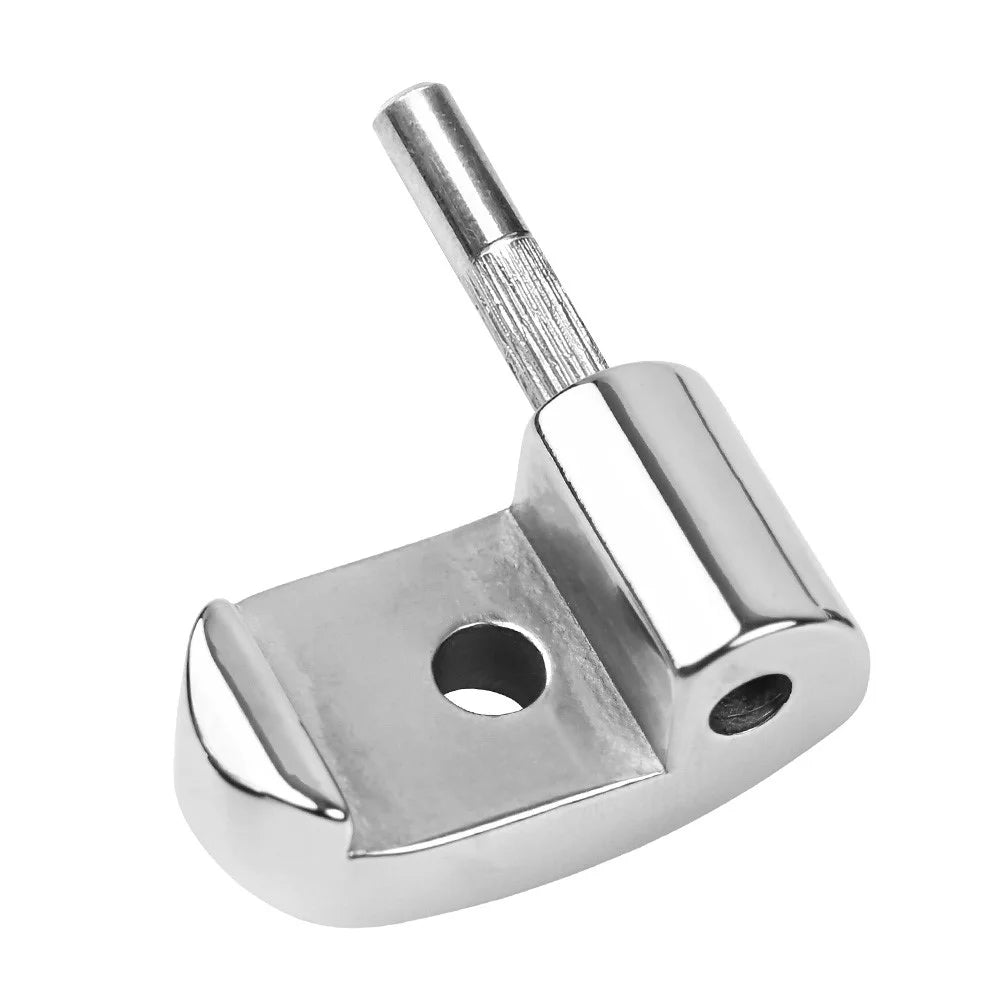 LYXM157 For Xiaomi M365 Electric Scooter Front Folding Hook Lock 304 Stainless Steel Buckle Latch Kit - Silver - 3