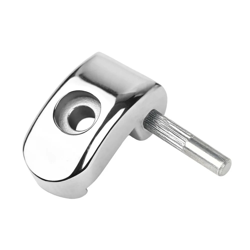 LYXM157 For Xiaomi M365 Electric Scooter Front Folding Hook Lock 304 Stainless Steel Buckle Latch Kit - Silver - 4