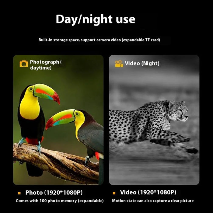 328 10X Digital Zoom Video Recorder 2.8-inch IPS Screen 1080P HD Outdoor Night Vision Binoculars - 4