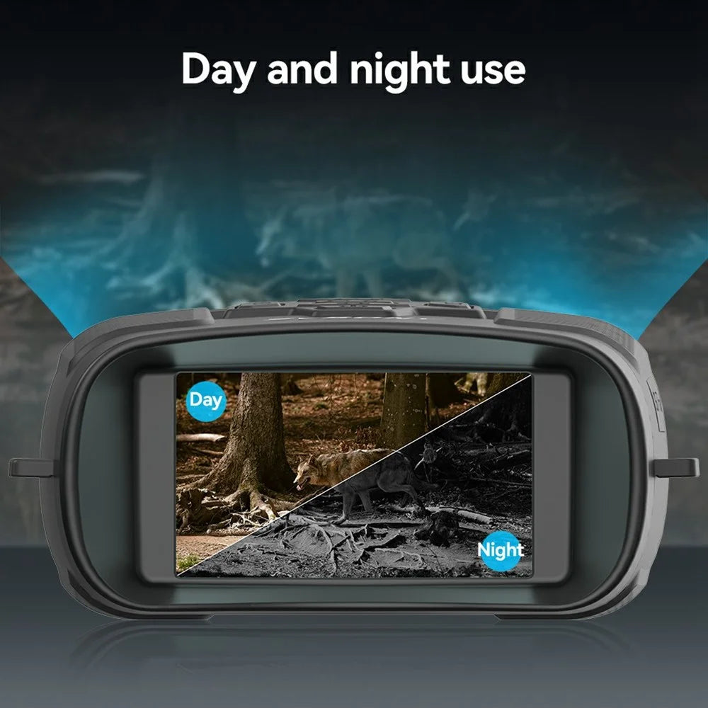 SVBONY SA206 4K Night Vision Binocular Goggles with 3 inch Large Screen, 8X Digital Zoom, 32G TF Card - 7