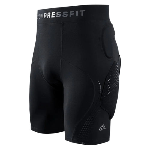 GOLOVEJOY HX38 Adult Ski Hip Protection Short Pants Roller Skating Thickened Shock Absorption Anti-Fall Shorts - S - 1