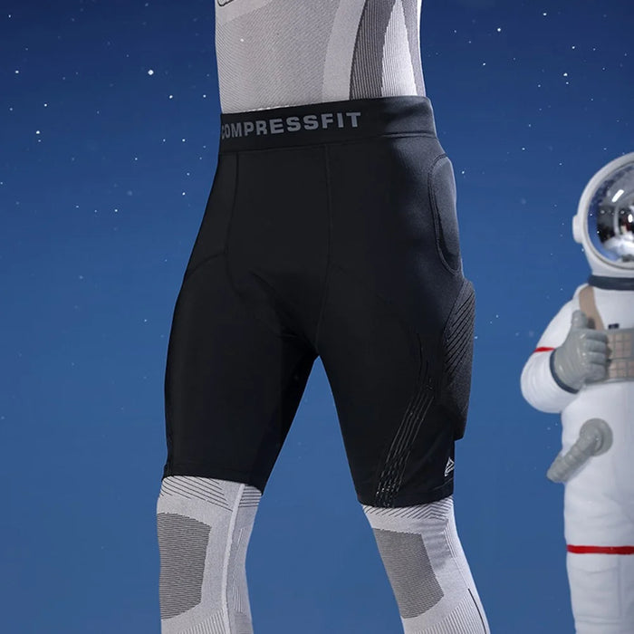 GOLOVEJOY HX38 Adult Ski Hip Protection Short Pants Roller Skating Thickened Shock Absorption Anti-Fall Shorts - S - 6
