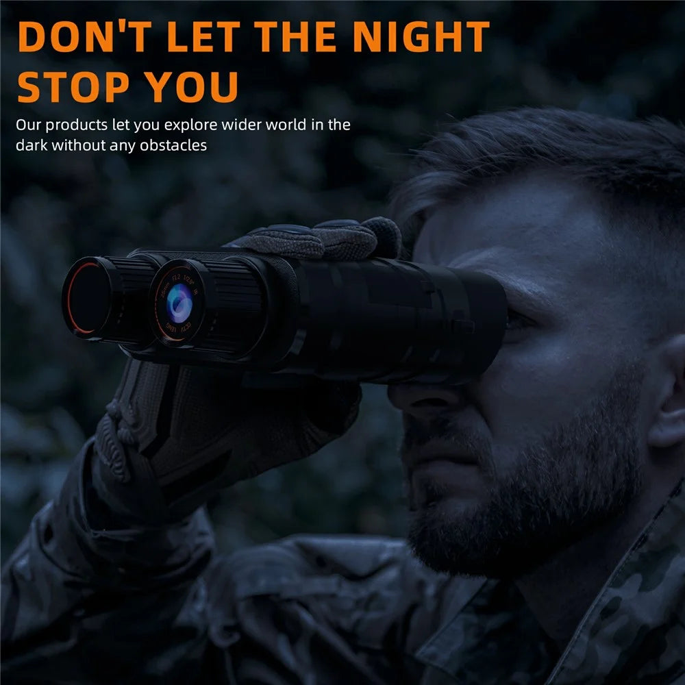 GTMEDIA N2 1080P HD Night Vision Binoculars 5X Digital Zoom 300m Range IP66 Outdoor Telescope - 4