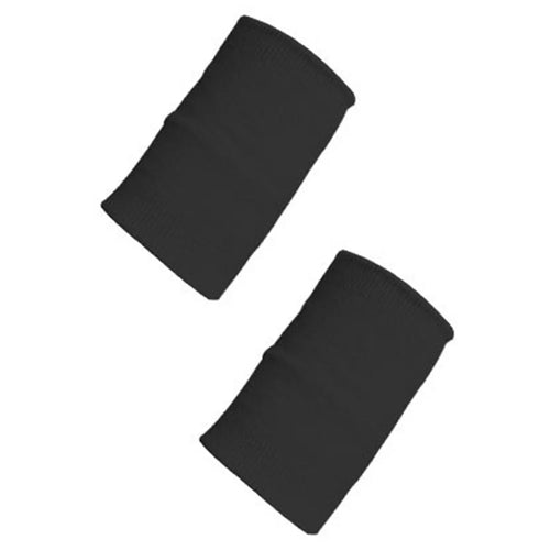 1 Pair Sport Wristband Elastic Fitness Basketball Wrist Protection Band - Black - 1