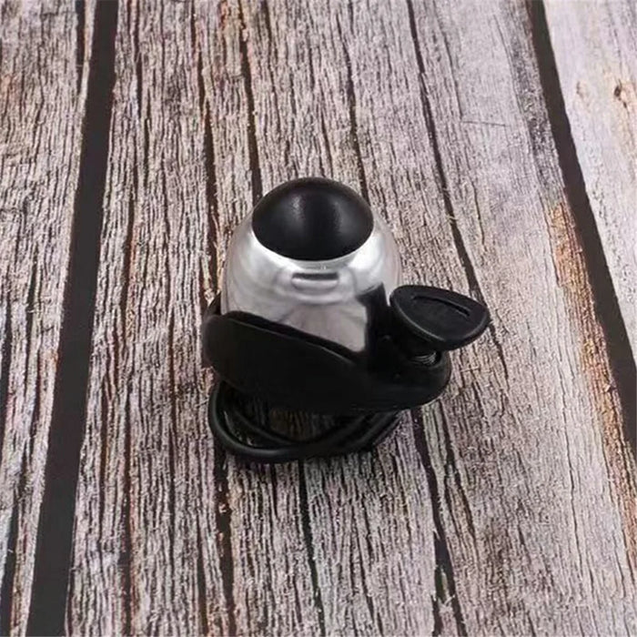 For Ninebot ES Series Electric Scooter Ring Safety Warning 360 Degree Rotatable Bicycle Bell - Black - 4