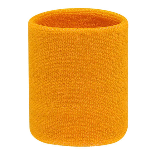 1Pc Sports Wrist Support Sweatband Basketball Badminton Fitness Breathable Tendon Protection Wrist Guard - Yellow - 1