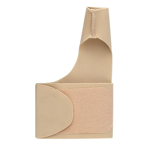 004 1Pc Slim Thumb Wrist Support Brace Lycra Fabric Adjustable Compression Wrist Guard - Skin Color / Right Hand - 1