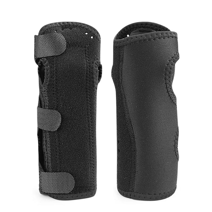 026 1Pc Size S Wrist Support Brace Adjustable Breathable Wrist Guard for Sports Injury Prevention Recovery - Black - 2