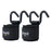 GOUNOD ZGL002 Steel Hook Grips Straps Pull Up Assist Weightlifting Squat Chin Up Wrist Support - 1