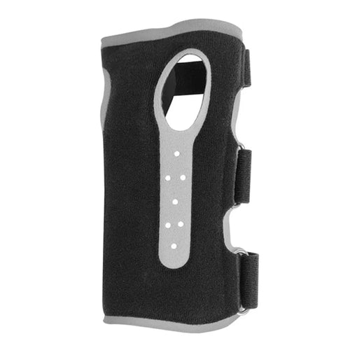 YF-JS018 1Pc Sports Wrist Support Brace Aluminum Bar Anti Sprain Wrist Guard for Basketball Volleyball Weightlifting - Black - 1