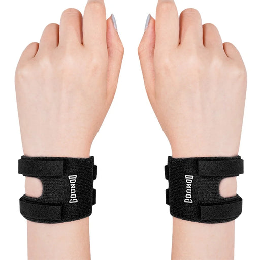 GOUNOD HW003 1 Pair Sports Wrist Support TFCC Protection Wrap Sprain Recovery Compression Wrist Brace - Black - 1