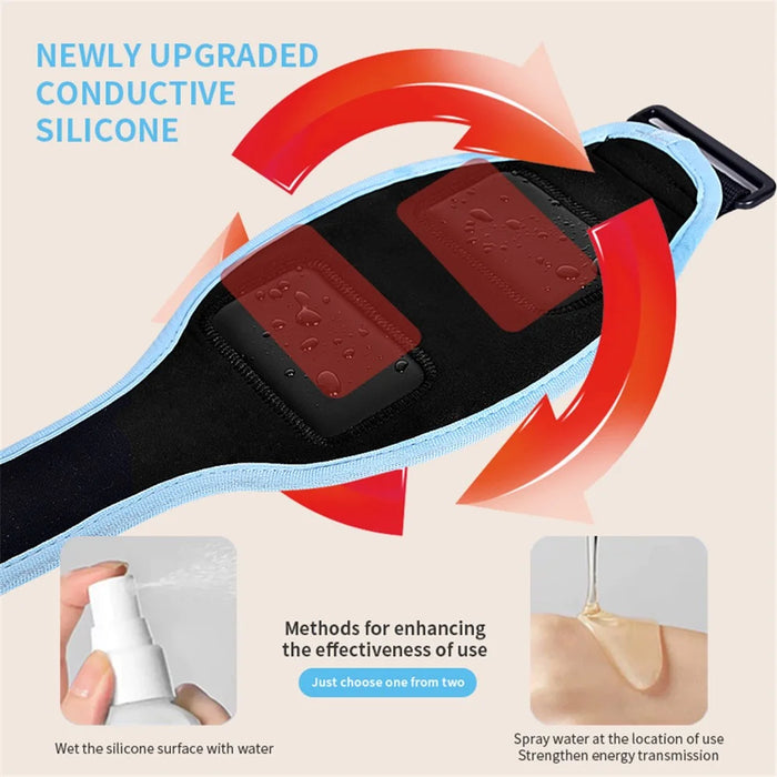 KJH-0030 Multifunction EMS Heating Wrist Support 9 Modes Pulse Massager Smart Arm Band - 4
