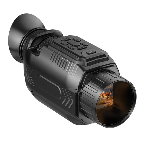 D15 WiFi Night Vision Monocular Camera 4K Video 64MP Photo 28X Zoom for Wildlife Observation (Without Memory Card) - 1