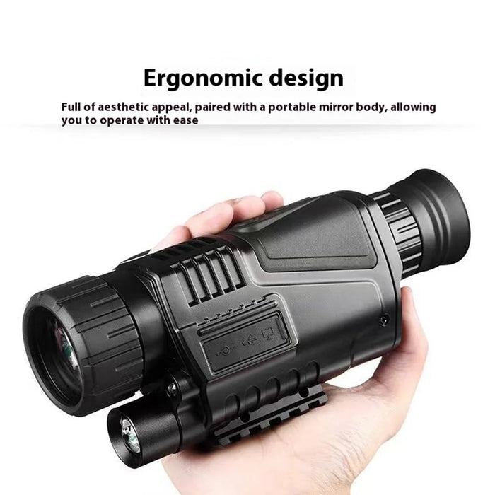 NV300 Outdoor Infrared Night Vision Monocular 1000m Range 5x40 Magnification Digital Goggles for Wildlife Hunting - 7
