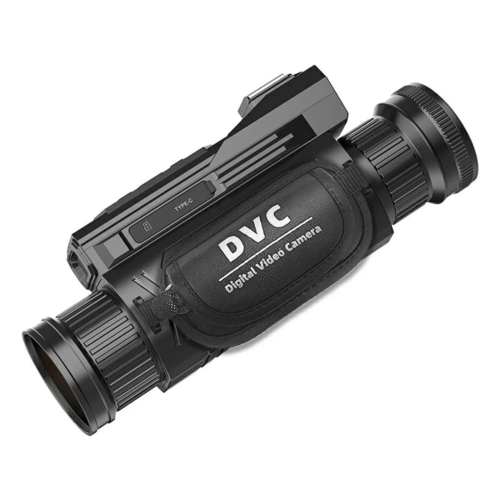 D12 Outdoor 4K HD WiFi Night Vision Monocular Camera 1.54 Inch IPS Screen 64MP Infrared Digital Telescope, Standard Version - 2