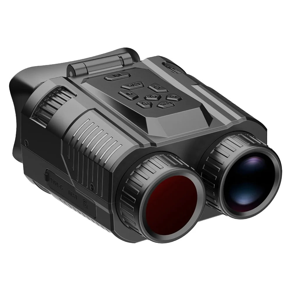 D13 4K HD Hunting Telescope 2 Inch IPS Screen 28x Zoom Outdoor Mini Binocular Night Vision Camera, with 32GB Card - 2