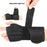 128 1Pc Wrist Support Brace Adjustable Compression Wrist Guard for Pain Relief  /  Injury Prevention - Black / Left - 5
