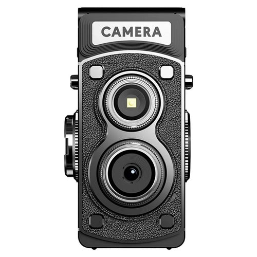 Y8000 Retro Camera Manual Joystick Simulation Vintage Portable Pocket HD Digital Camera No Memory Card - Black - 1