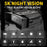 Z9 Night Vision Telescope 5K 9 Level Infrared Night Vision with 10X Zoom 60MP Camera for Hunting - Black - 2