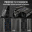 Z9 Night Vision Telescope 5K 9 Level Infrared Night Vision with 10X Zoom 60MP Camera for Hunting - Black - 4