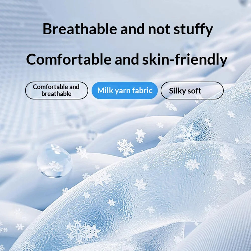 1 Pair Children Wrist Guards Sweat Absorbing Summer Milk Silk Breathable Sports Wristbands for Kids - 001 - 2