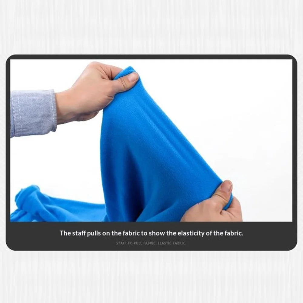 180 x 70 - 75cm Fleece Sleeping Bag Lightweight Portable Inner Liner for Outdoor Camping Travel - Pink - 4
