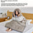 2kg 100cm Extra Wide Adult Sleeping Bag Winter Thick Warm 5℃ Outdoor Camping Envelope Hooded Sleeping Bag - Khaki - 6
