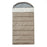 2.5kg 100cm Extra Wide Adult Sleeping Bag Winter Thick Warm 0℃ Outdoor Camping Envelope Hooded Sleeping Bag - Khaki - 2