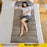 2.5kg 100cm Extra Wide Adult Sleeping Bag Winter Thick Warm 0℃ Outdoor Camping Envelope Hooded Sleeping Bag - Khaki - 4