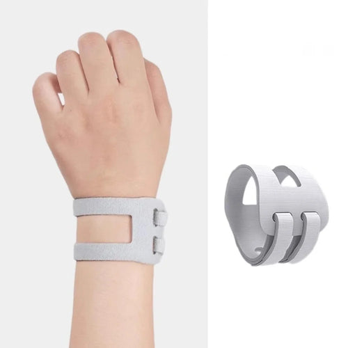 1Pc TFCC Wrist Support for Tendon Injury U-Shape Design Wrist Brace for Tennis Badminton Sports - Grey S - 1