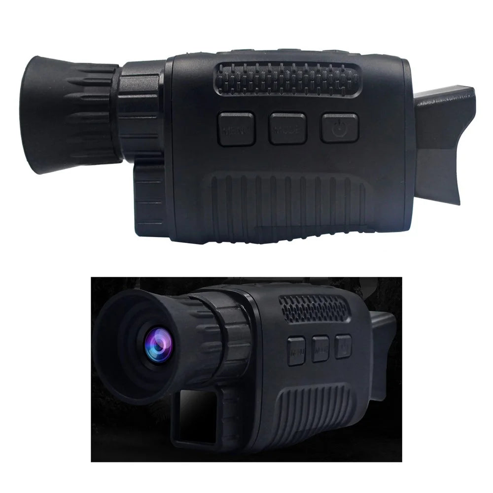 NV1000 Outdoor Hunting Camping Infrared IR Night Vision Digital Video Camera Monocular Scope Telescope - Black - 1
