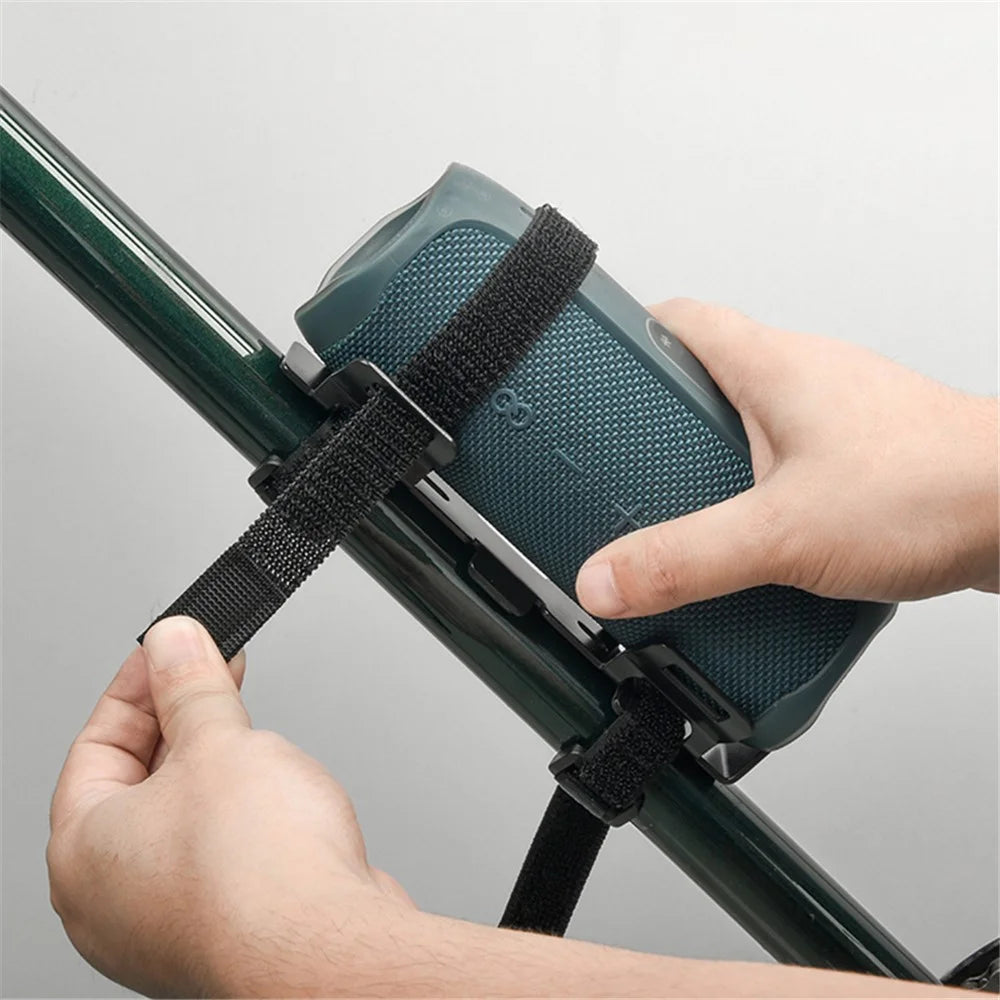 Bike Bottle Cage Mount Holder Portable Bluetooth-compatible Speaker Mount Fixed Strap Cup Holder - 4