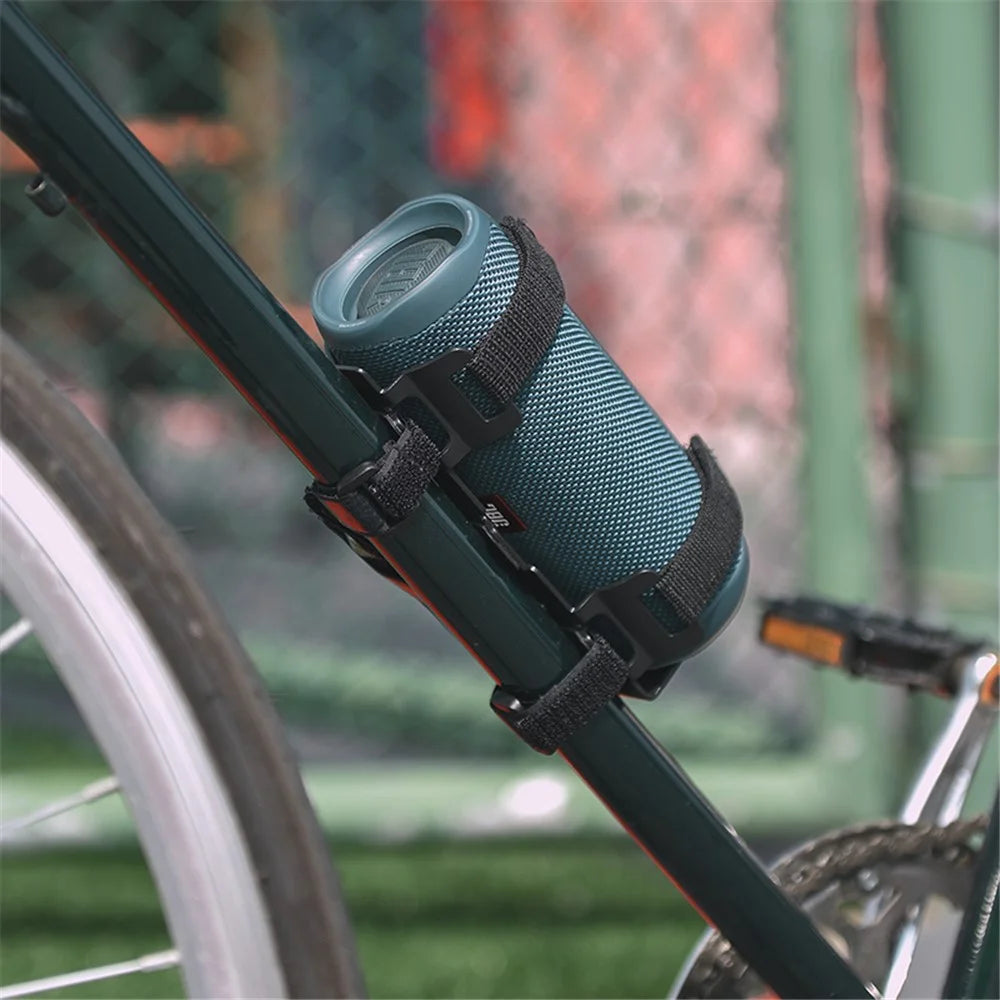 Bike Bottle Cage Mount Holder Portable Bluetooth-compatible Speaker Mount Fixed Strap Cup Holder - 6