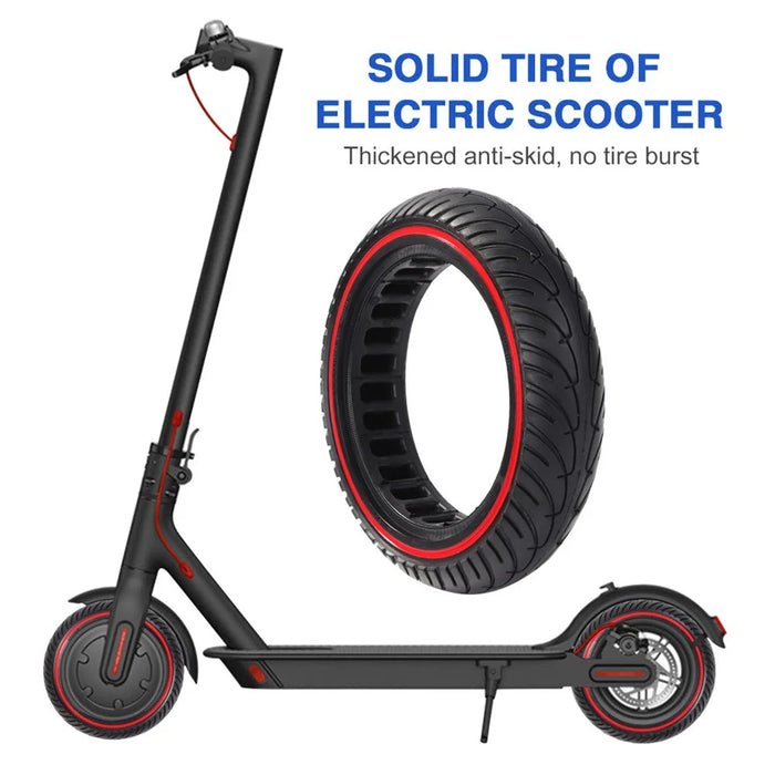 8.5-inches Solid Tyre for Xiaomi M365/Pro/Pro 2 Electric Scooter, Honeycomb Thickened Rubber Tyre Replacement - 3