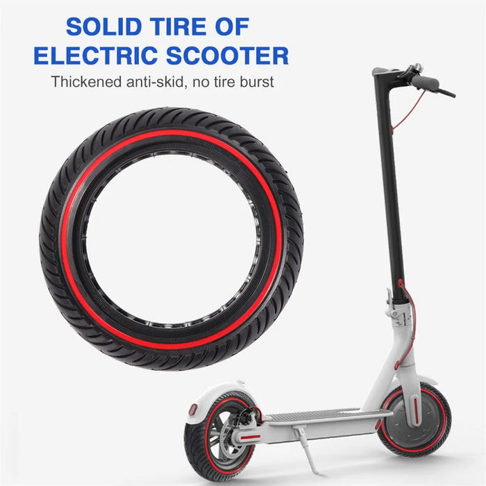 8.5-inches Solid Tyre for Xiaomi M365/Pro/Pro 2 Electric Scooter, Honeycomb Thickened Rubber Tyre Replacement - 4