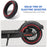 8.5-inches Solid Tyre for Xiaomi M365/Pro/Pro 2 Electric Scooter, Honeycomb Thickened Rubber Tyre Replacement - 5