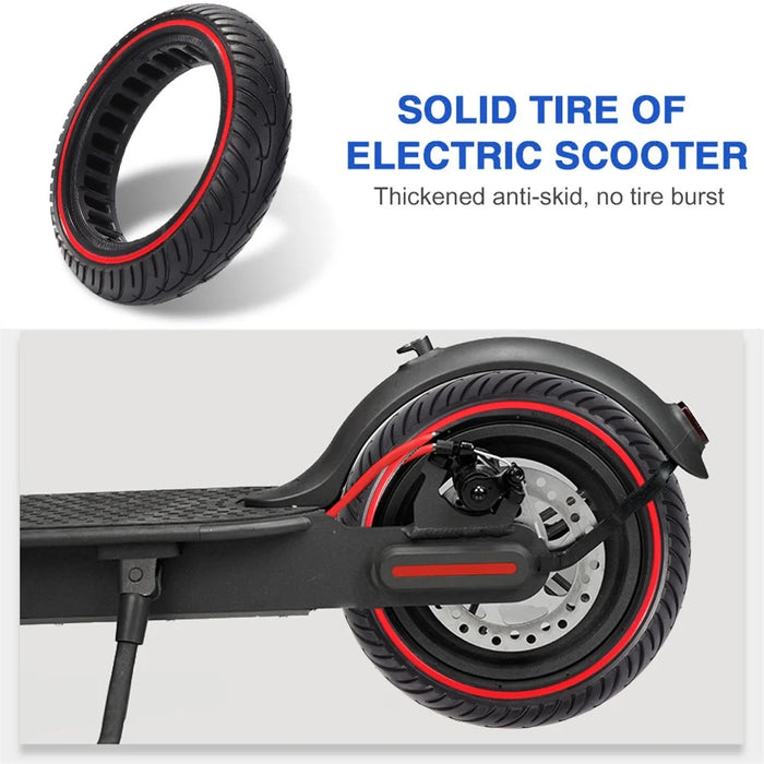 8.5-inches Solid Tyre for Xiaomi M365/Pro/Pro 2 Electric Scooter, Honeycomb Thickened Rubber Tyre Replacement - 5