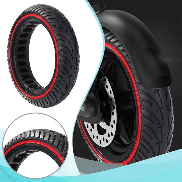 8.5-inches Solid Tyre for Xiaomi M365/Pro/Pro 2 Electric Scooter, Honeycomb Thickened Rubber Tyre Replacement - 6