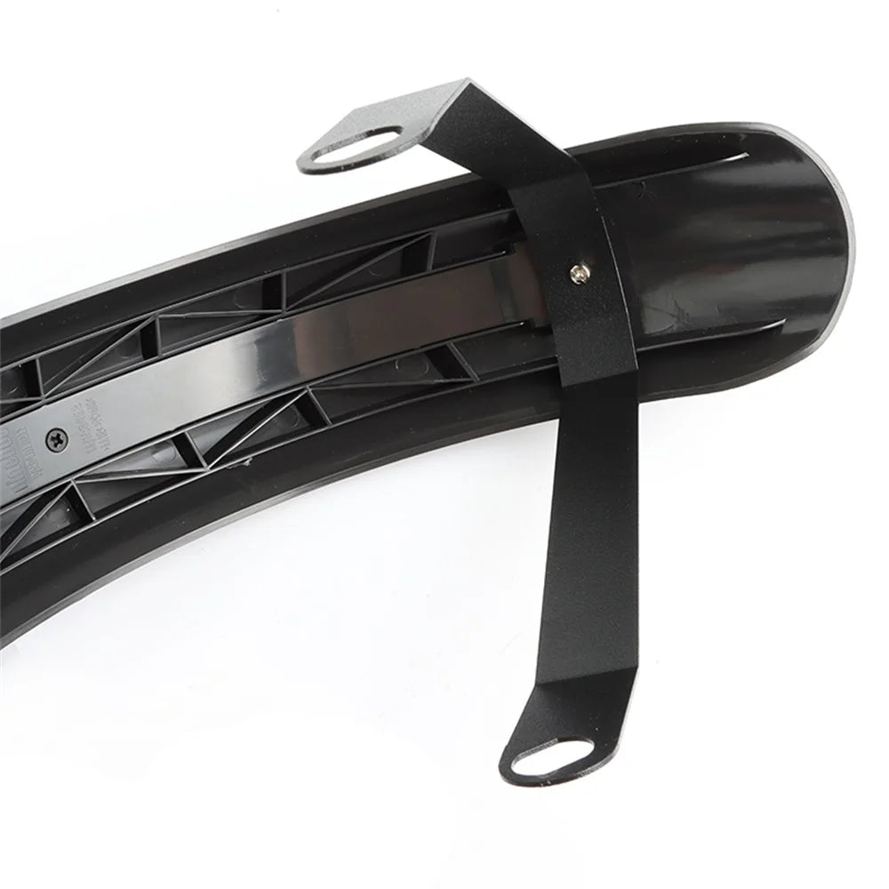 For Ninebot Max G30 Electric Scooter Rear Fender Mudguard Aluminum Alloy Support Bracket - Black - 4