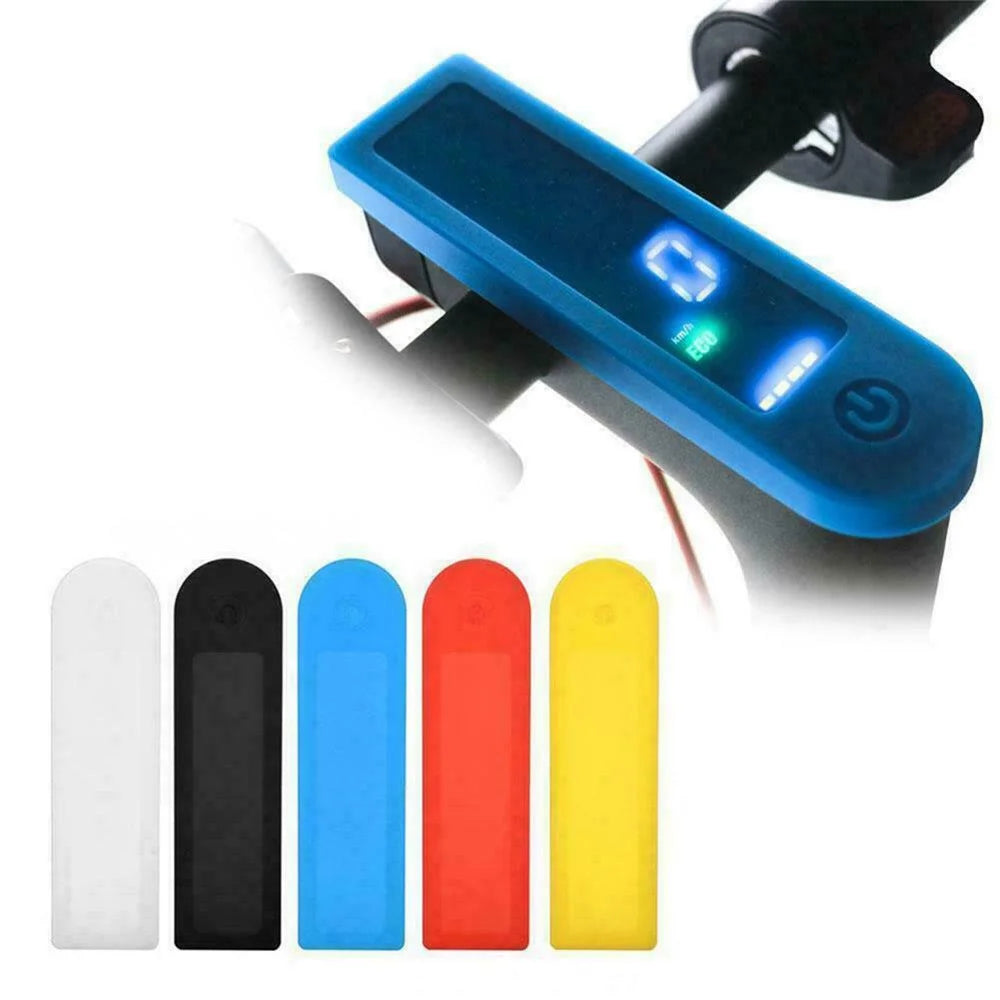 For Ninebot Max G30 Electric Scooter Waterproof Central Control Panel Silicone Cover Dash Board Protective Case - Blue - 3
