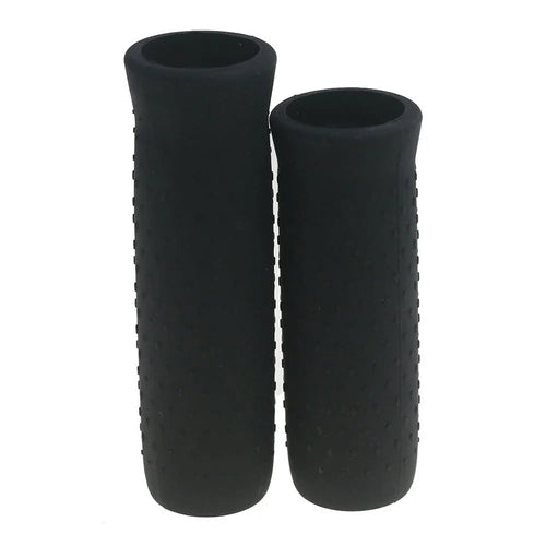 1 Pair Rubber Handlebar Grip for Ninebot Max G30, Electric Scooter Anti-slip Handlebar Grip Cover - Black - 1