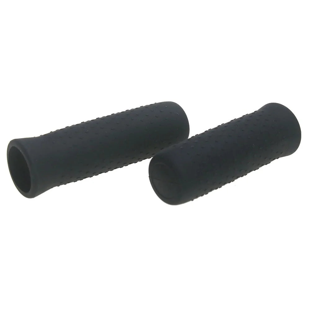 1 Pair Rubber Handlebar Grip for Ninebot Max G30, Electric Scooter Anti-slip Handlebar Grip Cover - Black - 2