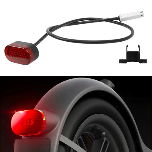 Rear Fender Tail Light for Ninebot Max G30 Electric Scooter Rear LED Light Warning Lamp - 1