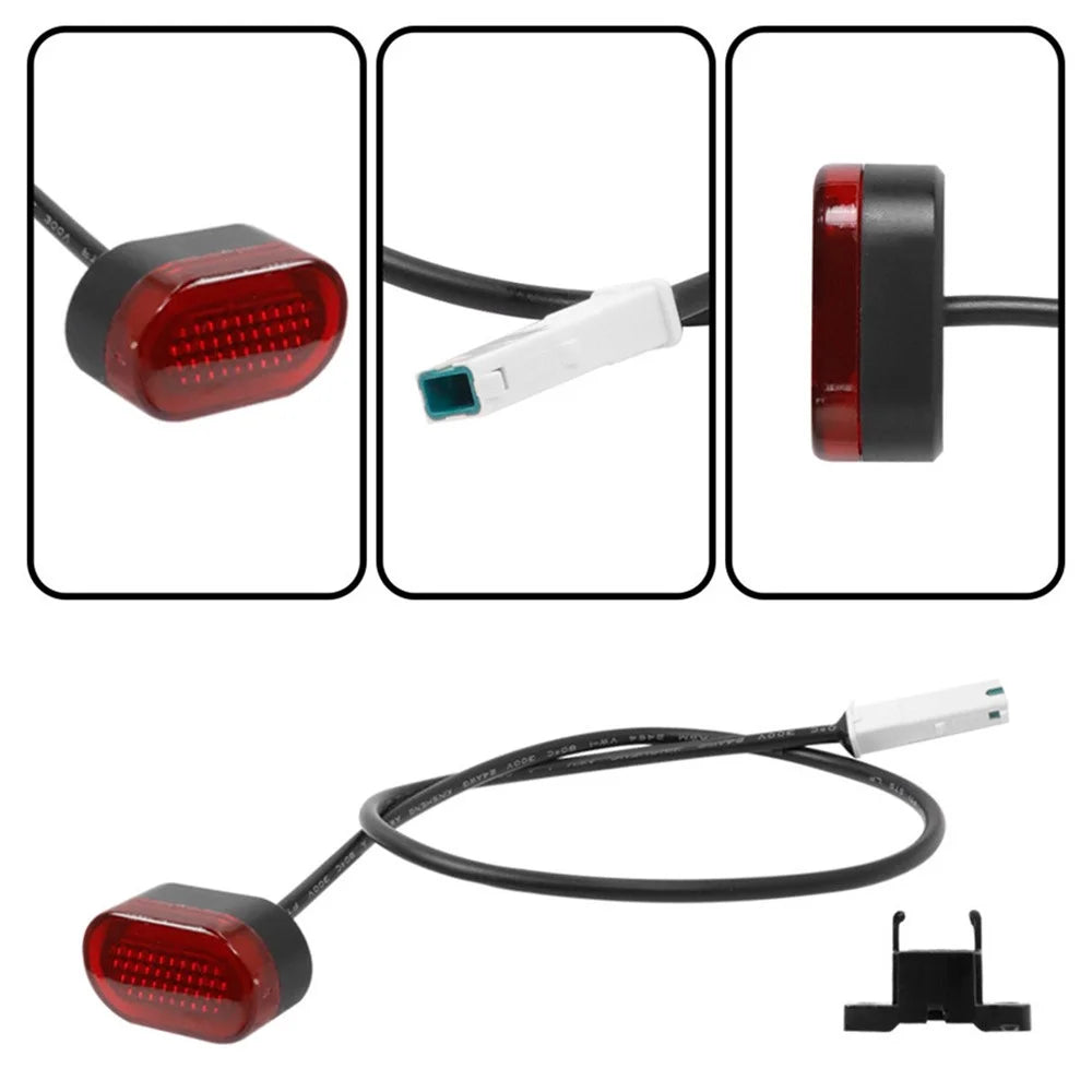 Rear Fender Tail Light for Ninebot Max G30 Electric Scooter Rear LED Light Warning Lamp - 7