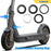 5Pcs/Set for Ninebot MAX G30 Electric Scooter Aluminum Alloy+ABS Bearings Rotating Steering Bushes - 3