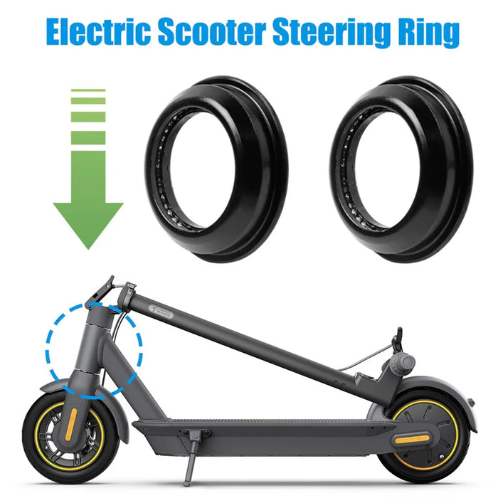 5Pcs/Set for Ninebot MAX G30 Electric Scooter Aluminum Alloy+ABS Bearings Rotating Steering Bushes - 5